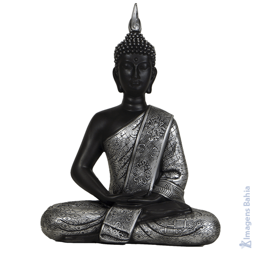 Imagem de Buda Bali (Prata) de 30cm