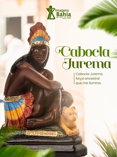 Cabocla Jurema de 20cm