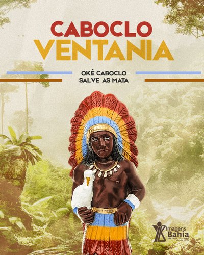 Caboclo Ventania de 30cm