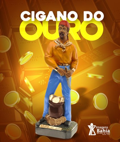 Cigano Do Ouro de 30cm