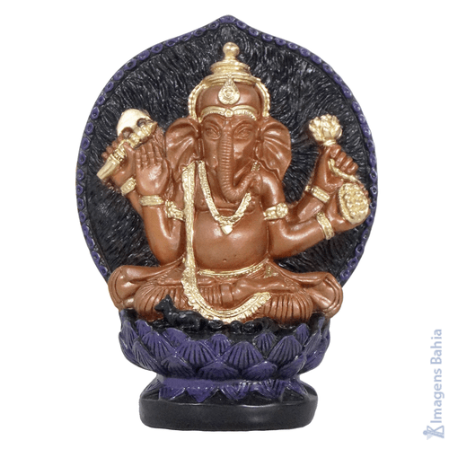 Imagem de Ganesha (Deitado) bronze de 18cm
