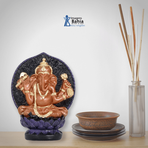 Ganesha (Deitado) bronze de 18cm
