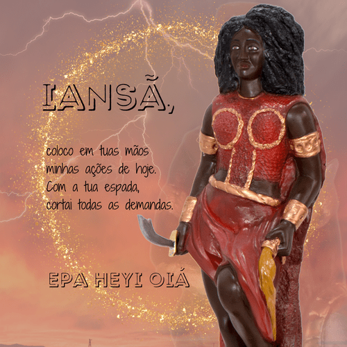 Iansã de 40cm