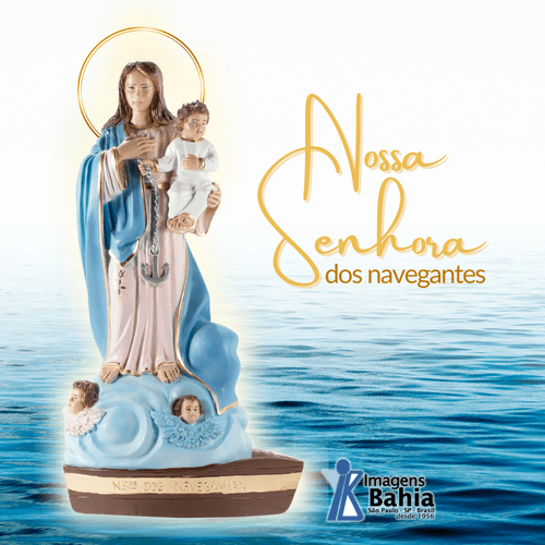 Nossa Senhora dos Navegantes de 60cm