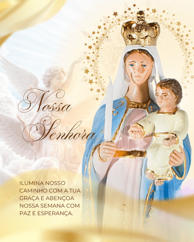 Nossa Senhora Luz de 30cm