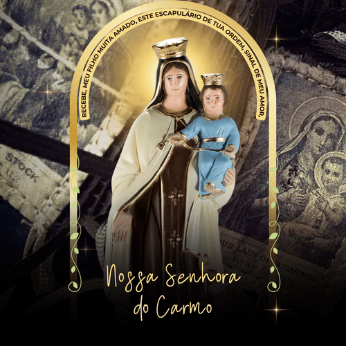 Nossa Senhora Do Carmo de 20cm