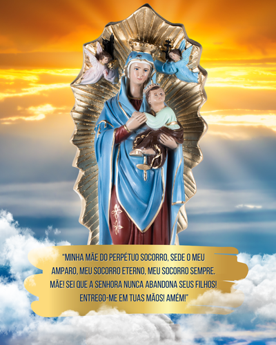 Nossa Senhora do Perpétuo Socorro de 60cm