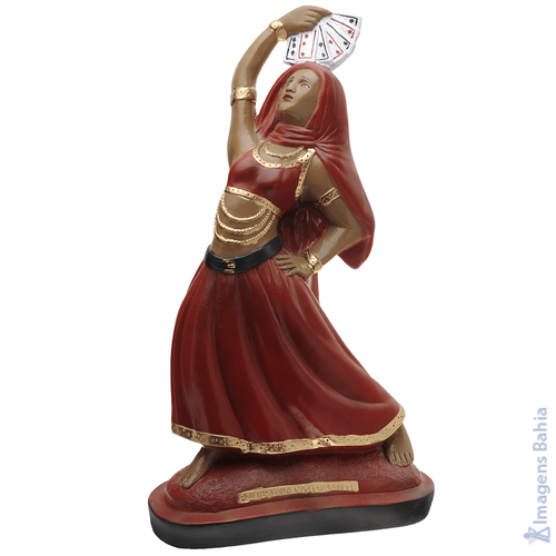 Pomba Gira Cartomante de 20cm