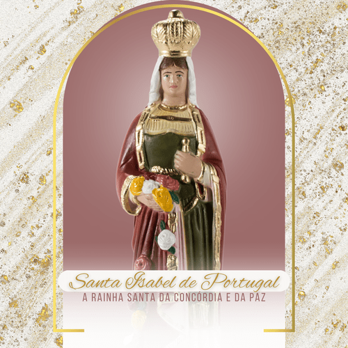 Santa Izabel de 30cm