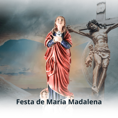 Santa Madalena de 30cm