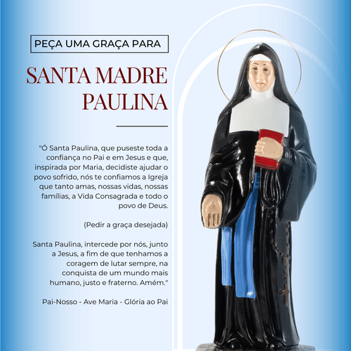 Santa Madre Paulina de 20cm