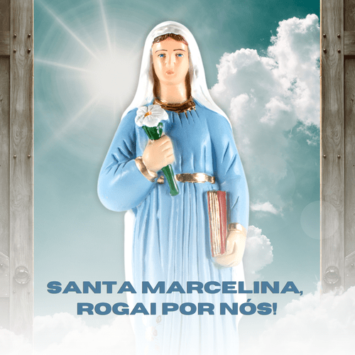 Santa Marcelina de 30cm