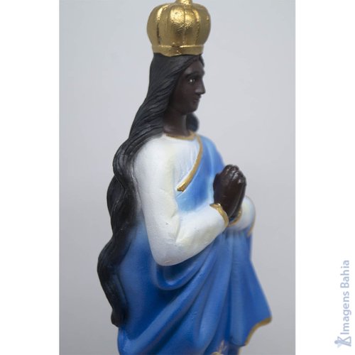 Santa Sara pele morena de 40cm