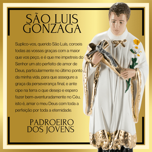São Luiz Gonzaga de 30cm