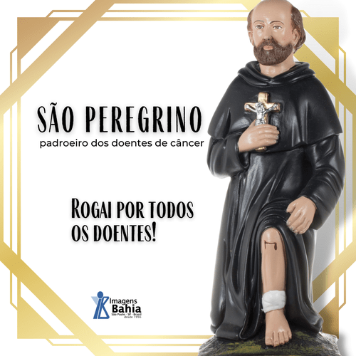 São Pelegrino de 20cm