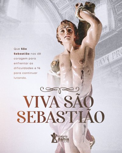 São Sebastião de 30cm