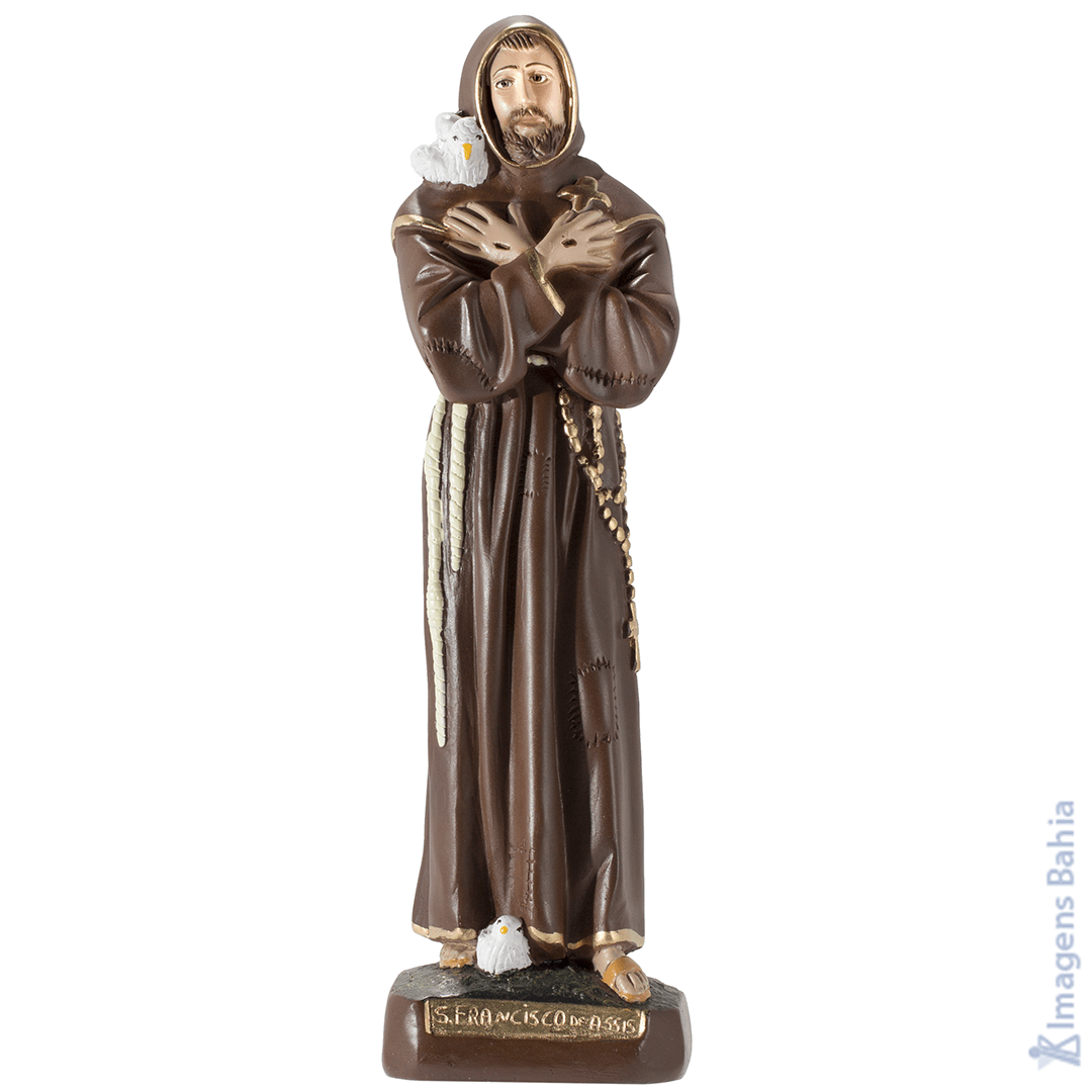 Imagem São Francisco de Assis de 30cm Imagem São Francisco de Assis de 30cm