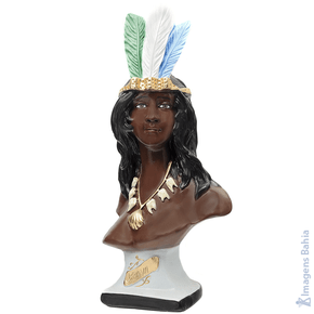 Cabocla Brava (Busto) de 18cm