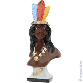 Imagem de Cabocla Jurema (Busto) de 30cm