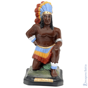 Imagem de Caboclo Humaitá de 30cm Imagem de Caboclo Humaitá de 30cm