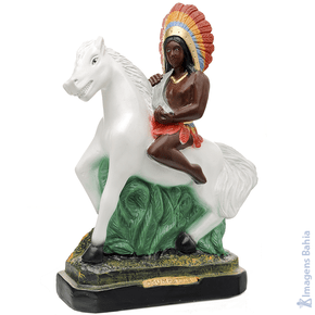 Caboclo Ogum da Lua de 30cm