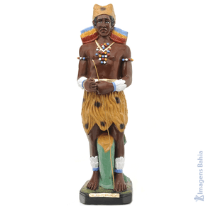 Caboclo Pantera Negra de 20cm