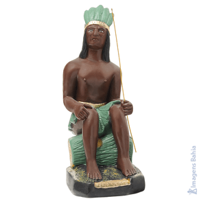 Caboclo Pena Verde de 80cm