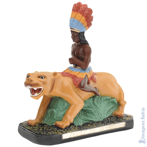 Caboclo Rei da Mata de 30cm