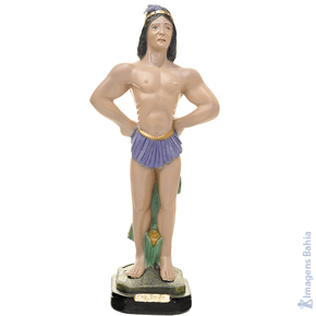 Caboclo Roxo de 20cm