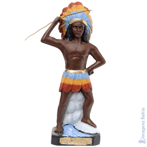 Imagem de Caboclo Tupã de 40cm Imagem de Caboclo Tupã de 40cm