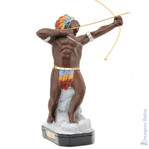 Imagem de Caboclo Tupinambá de 40cm Imagem de Caboclo Tupinambá de 40cm