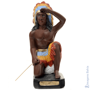 Imagem de Caboclo Vigia das Matas de 40cm Imagem de Caboclo Vigia das Matas de 40cm