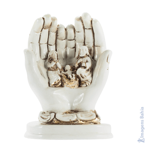 Imagem de Celebração da Sagrada Família de 16cm