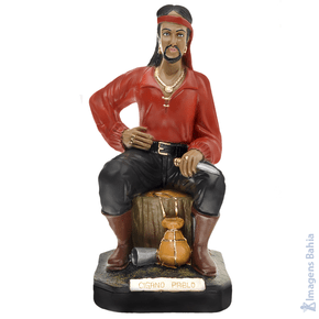 Imagem de Cigano Pablo roupa vermelha de 40cm