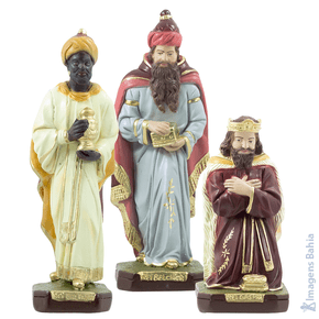 Conjunto 3 Reis Magos de 30cm