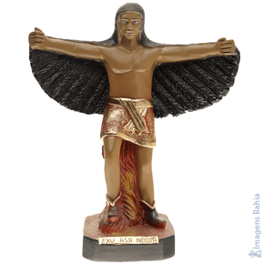 Exu Asa Negra de 20cm