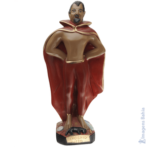 Exu Gato Preto de 40cm