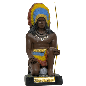 Caboclo Sete Flechas de 20cm