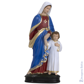 Imagem de Maria Passa na Frente (com Menino Jesus) de 10cm