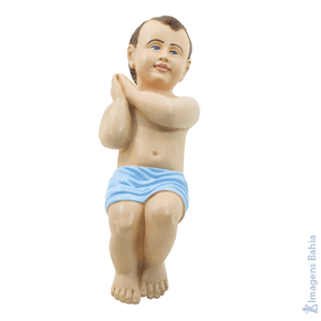 Imagem de Menino Jesus (Azul) modelo 2019 de 20cm