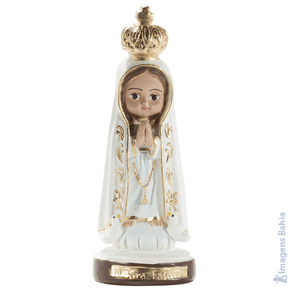 Nossa Senhora de Fátima linha infantil de 15cm