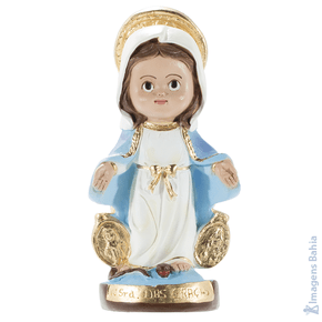 Imagem de Nossa Senhora Graças linha infantil de 15cm