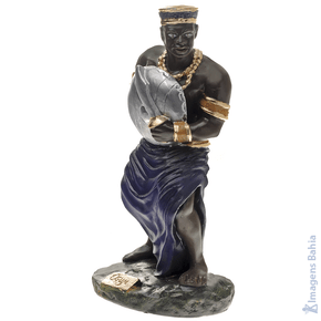 Imagem de Orixá Ogum de 10cm