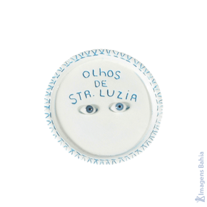 Olhos de Santa Luzia de 7cm