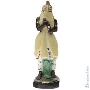 Imagem de Omulú do Candomblé de 20cm