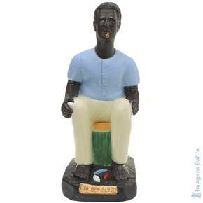 Imagem de Pai Benedito de 20cm