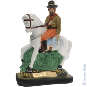 Imagem de Pai Boiadeiro A Cavalo de 20cm