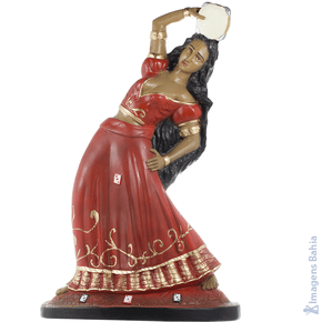 Pomba Gira Dançarina de 20cm