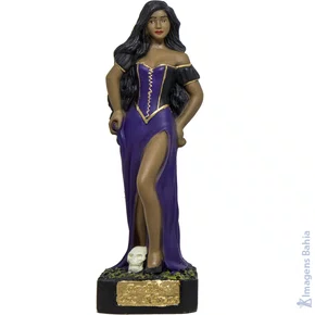 Pomba Gira Maria Padilha das Almas (rica) de 20cm