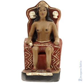 Imagem de Pomba Gira Rainha do cemitério de 40cm